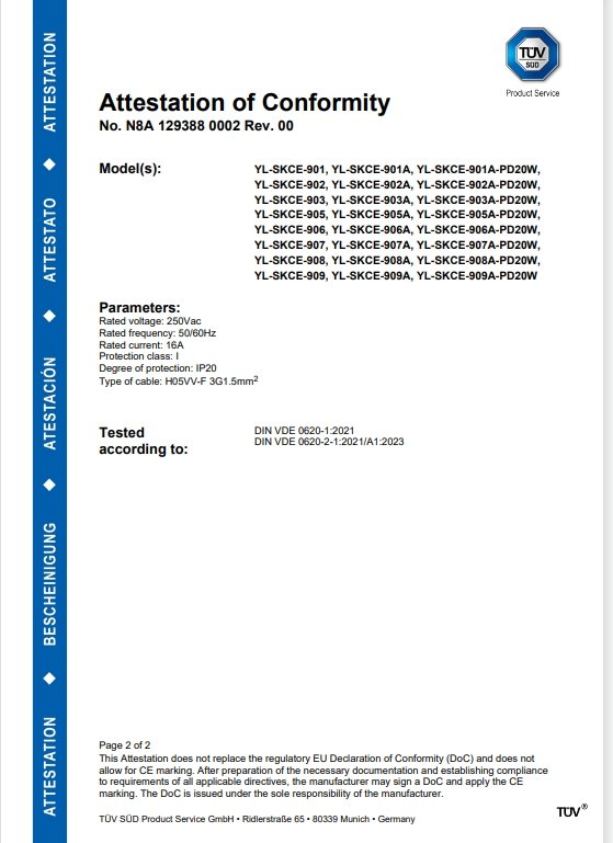 欧规证书 CERT_N8A1