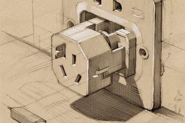 jimeng-2025-07-17-9114-用铅笔画插座设计图